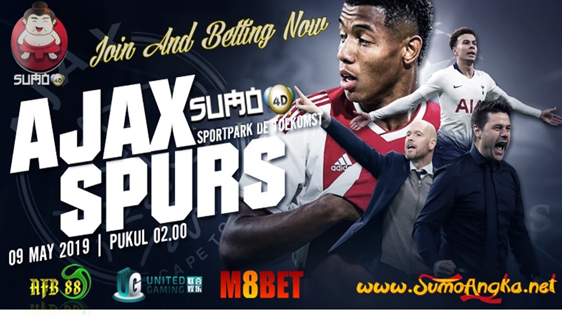 PREDIKSI AJAX VS TOTTENHAM HOTSPUR 9 MEI 2019