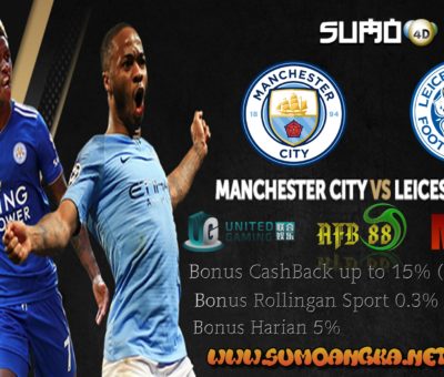 Manchester City vs Leicester City 07 Mei 2019