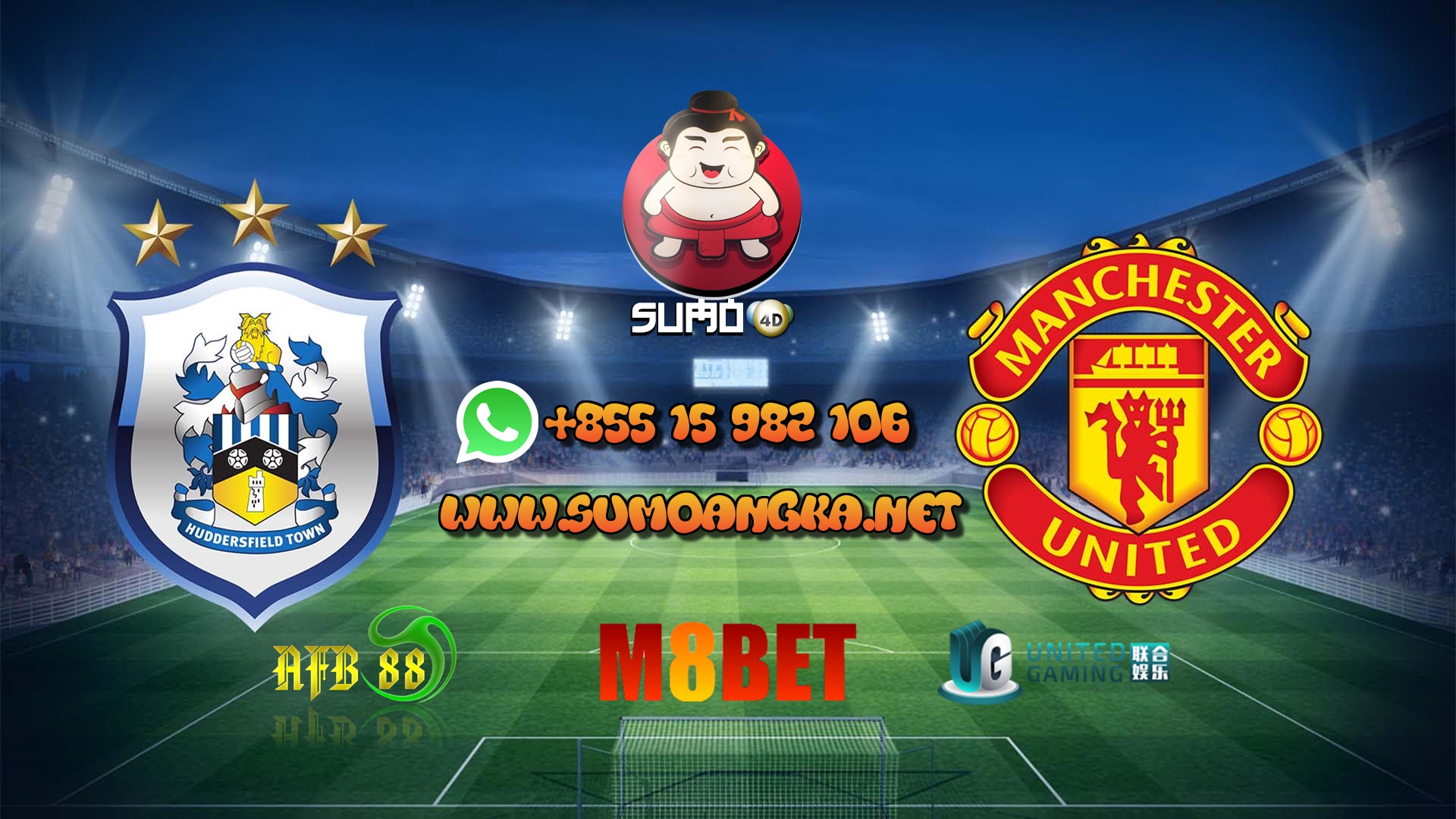 Huddersfield Town vs Manchester United 5 Mei 2019