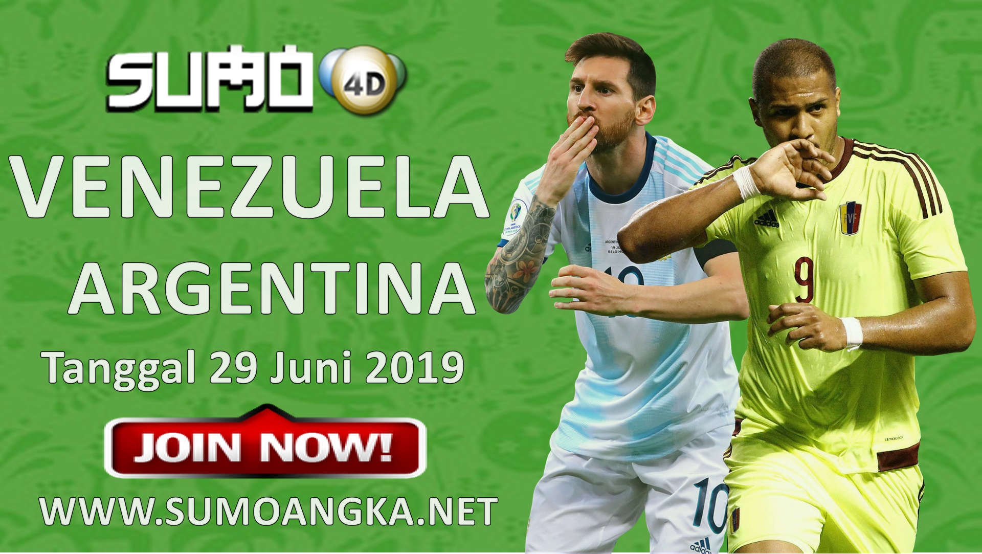 Venezuela vs Argentina 29 Juni 2019
