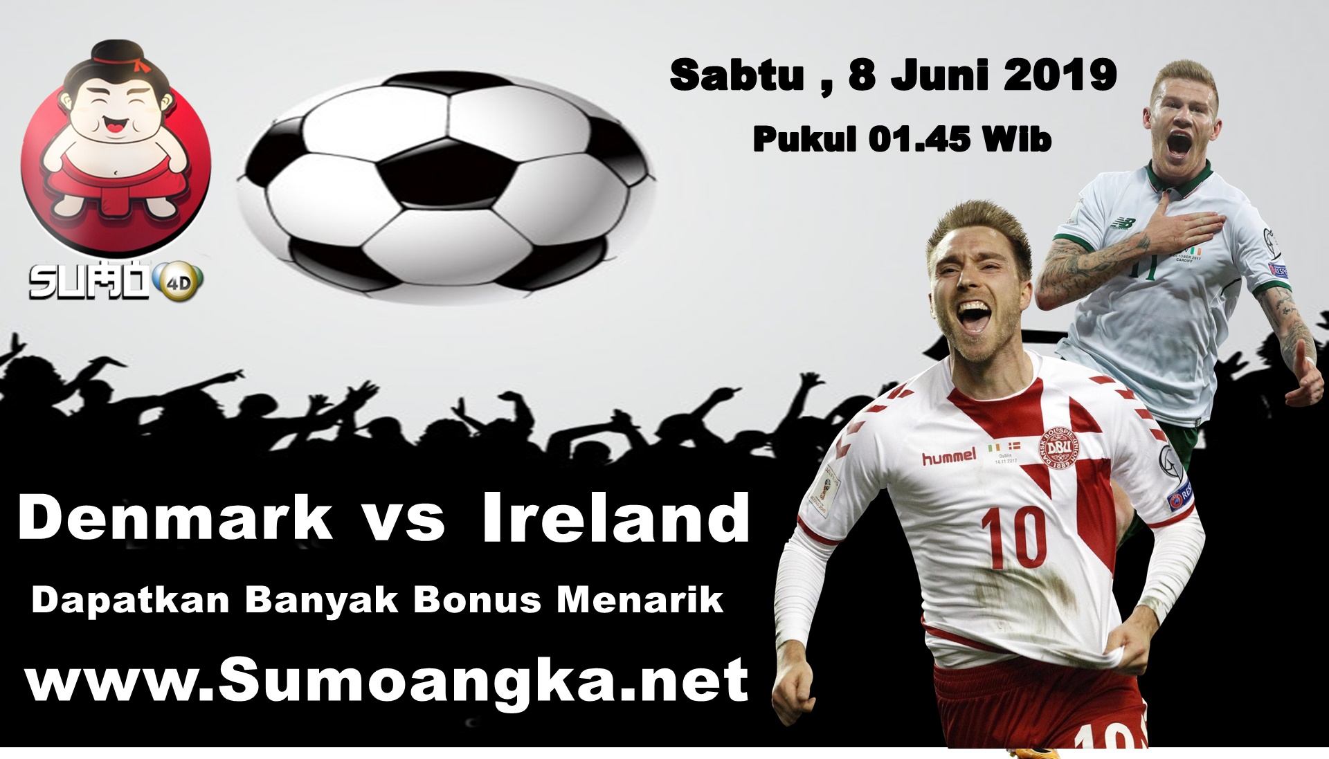 Prediksi Terbaru Denmark vs Ireland 8 Juni 2019