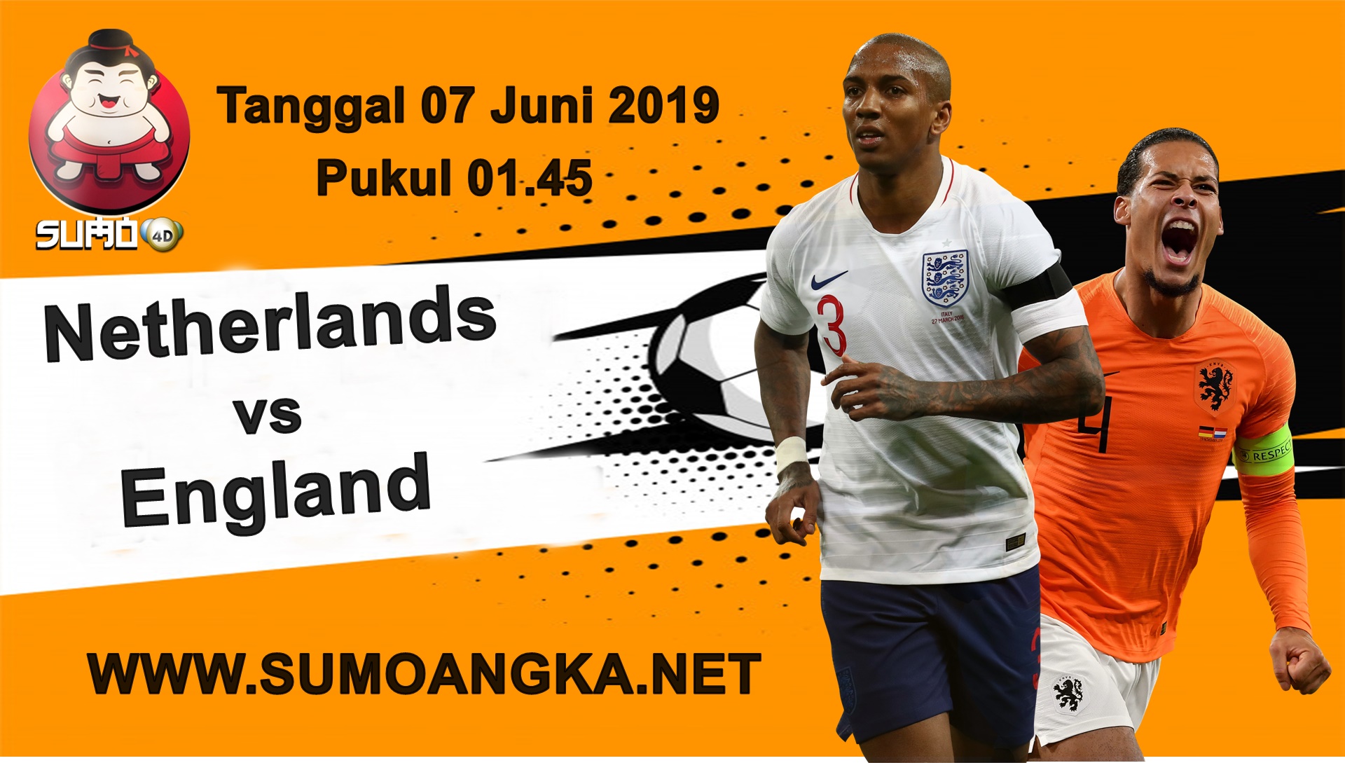 PREDIKSI AKURAT BELANDA VS INGGRIS 7 JUNI 2019