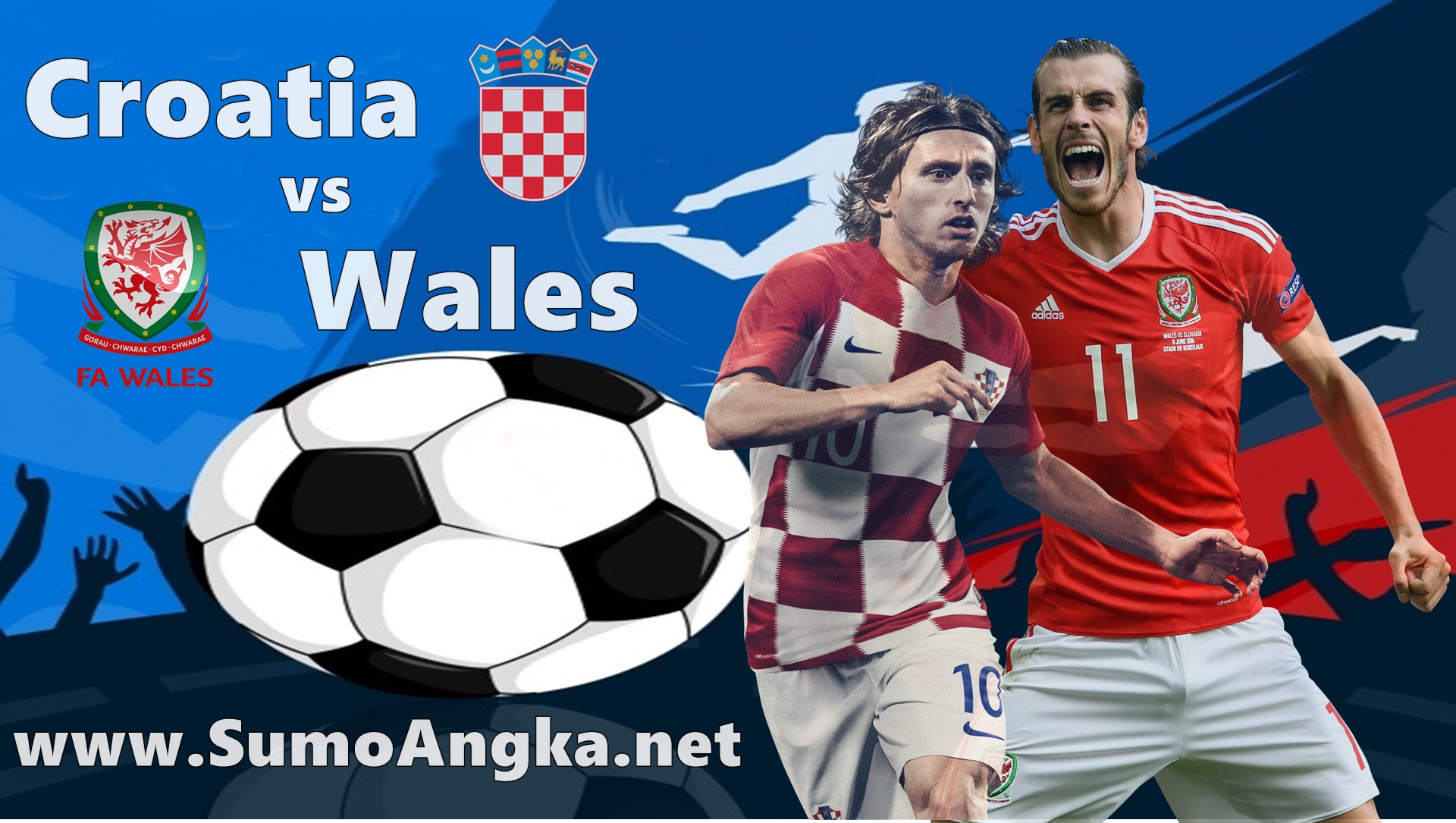 Kualifikasi Piala Eropa Kroasia vs Wales 08 juni 2019