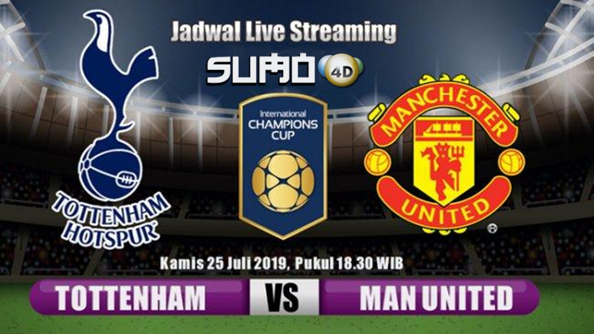 TOTTENHAM HOTSPUR VS MANCHESTER UNITED