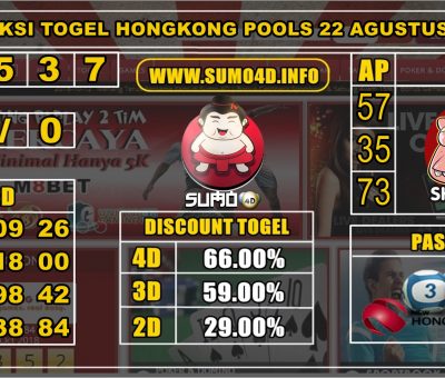 PREDIKSI TOGEL HONGKONG POOLS 22 AGUSTUS 2019