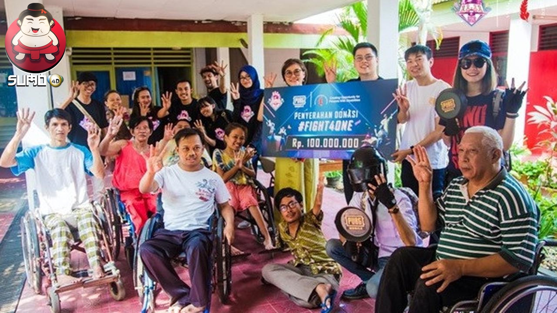 PUBG Mobile Donasikan Rp100 Juta untuk Penyandang Disabilitas