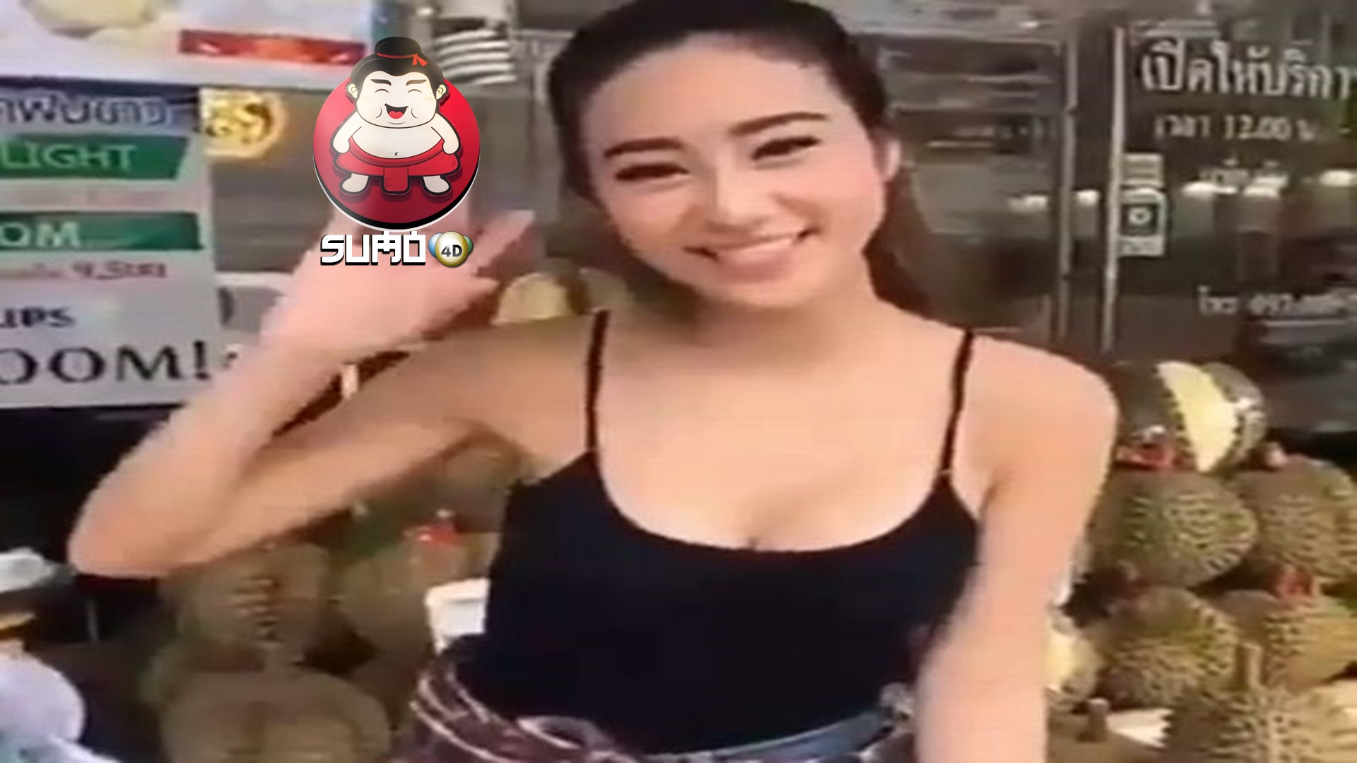 Viral Gadis Seksi Penjual Durian, Jadi Mau Ngeborong?