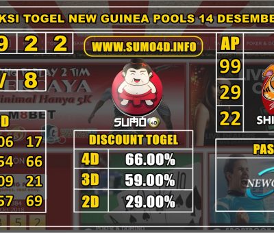 PREDIKSI TOGEL NEW GUINEA POOLS 14 DESEMBER 2019