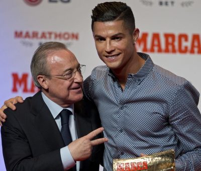 Ucapkan Selamat Ultah ke Cristiano Ronaldo, Presiden Real Madrid