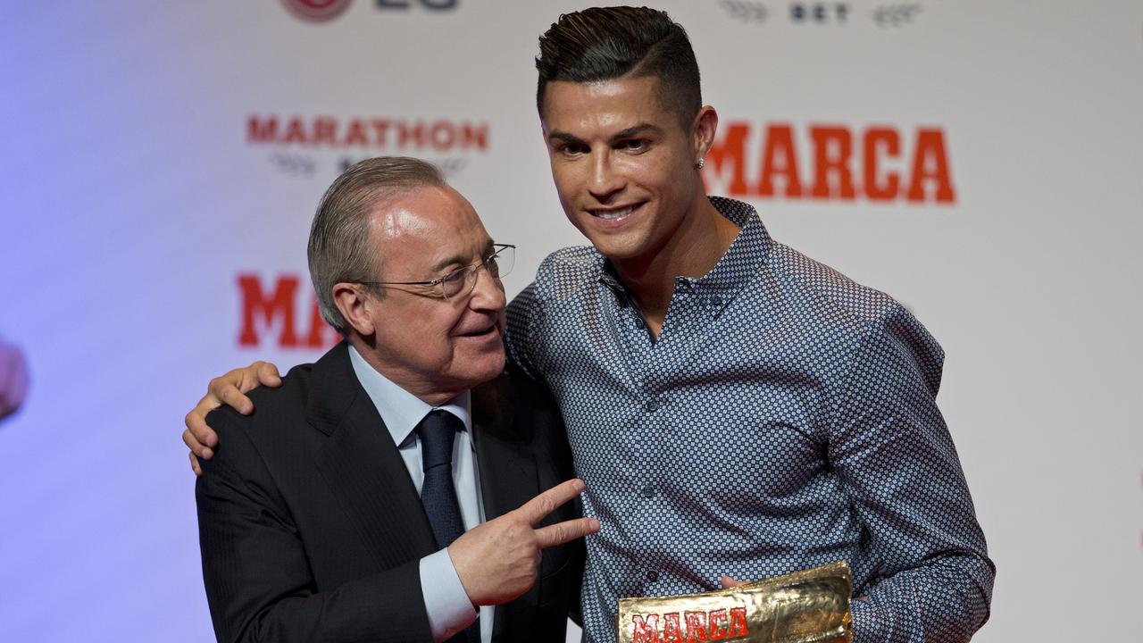 Ucapkan Selamat Ultah ke Cristiano Ronaldo, Presiden Real Madrid