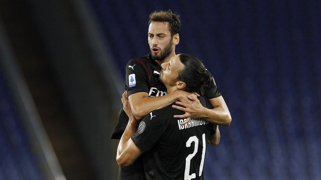 AC Milan Bekap Lazio, Zlatan Ibrahimovic Cetak Gol dan Assist