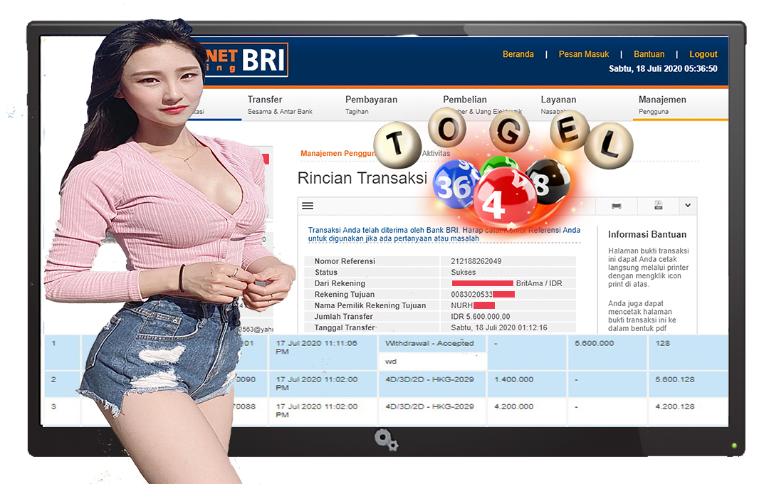 BUKTI PEMBAYARAN JACKPOT Rp 5.600.000 MEMBER SUMO4D