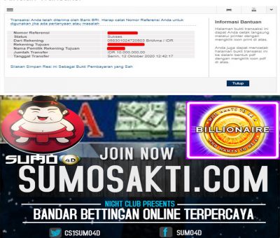 Info Jackpot Member SUMO4D