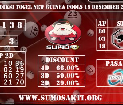 PREDIKSI TOGEL NEW GUINEA POOLS 15 DESEMBER 2020