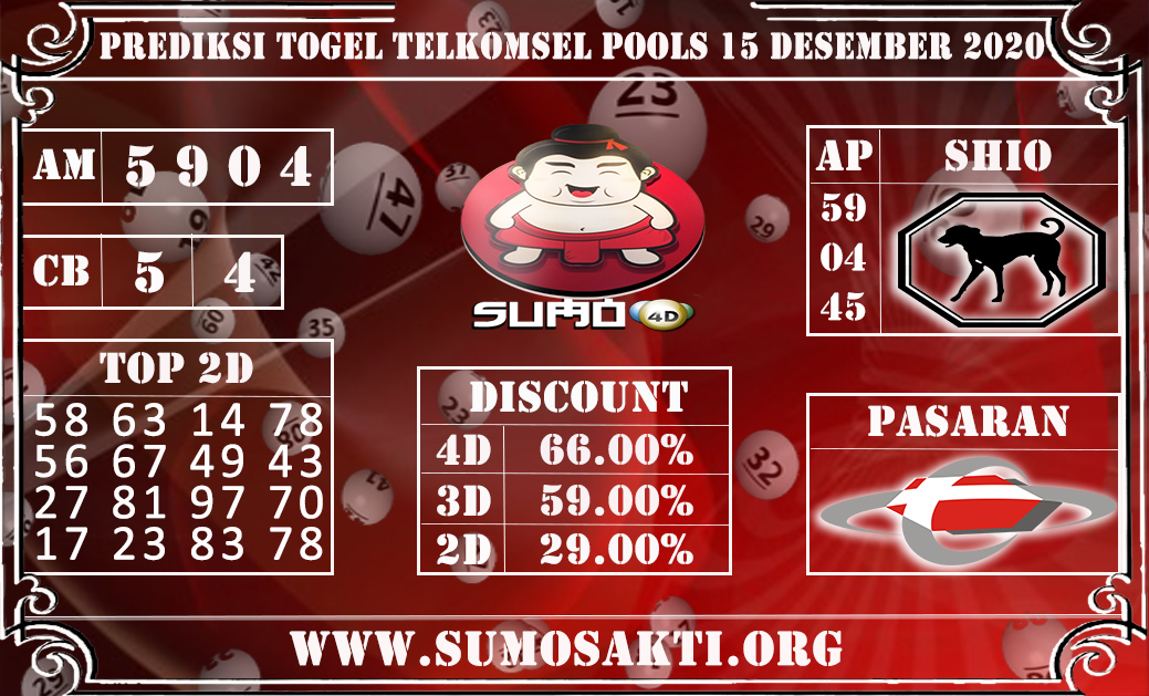 PREDIKSI TOGEL TELKOMSEL POOLS 14 DESEMBER 2020