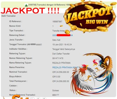 BUKTI JACKPOT SLOT GAMES Rp 24.559.000 MEMBER SUMO4D