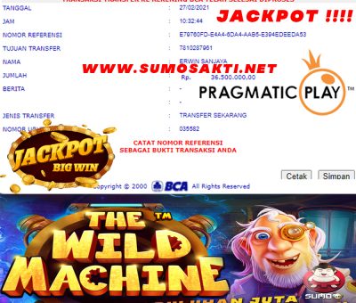 BUKTI JACKPOT SLOTGAME Rp 36.500.000 MEMBER SUMO4D