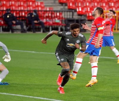 Rashford Bawa Man United Ungguli Granada di Babak Pertama