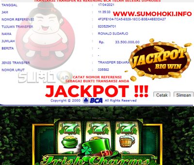 BUKTI JACKPOT SLOT GAMES Rp 33.500.000 MEMBER SUMO4D