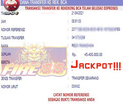 BUKTI JACKPOT SLOT GAMES Rp 45.400.000 MEMBER SUMO4D