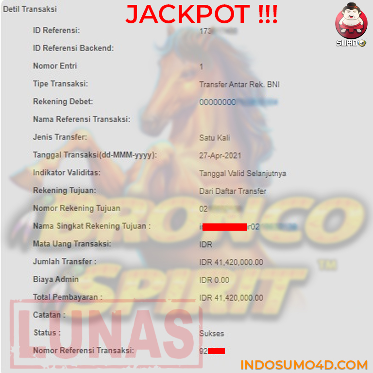 BUKTI JACKPOT SLOT GAMES Rp 41.420.000 MEMBER SUMO4D