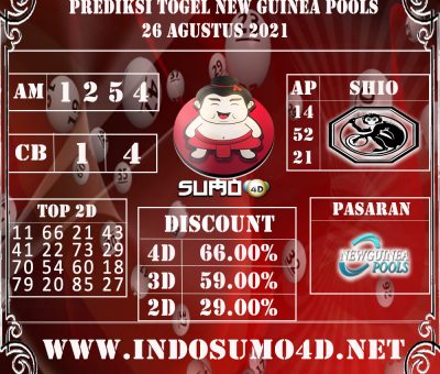 PREDIKSI TOGEL NEW GUINEA POOLS 26 AGUSTUS 2021