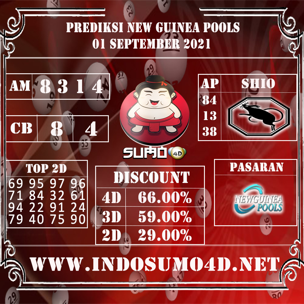 PREDIKSI TOGEL NEW GUINEA POOLS 01 SEPTEMBER 2021