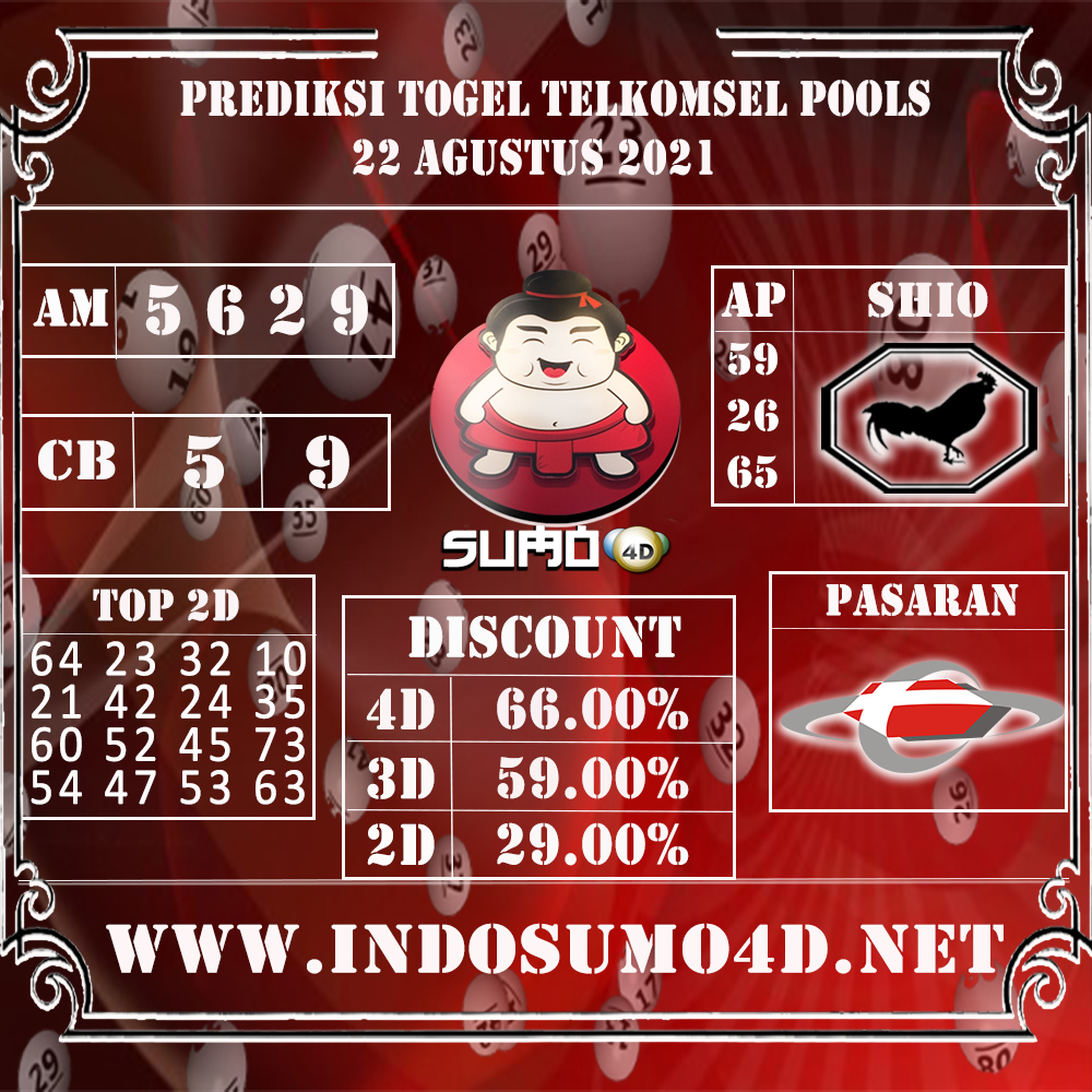 PREDIKSI TOGEL TELKOMSEL POOLS 22 AGUSTUS 2021