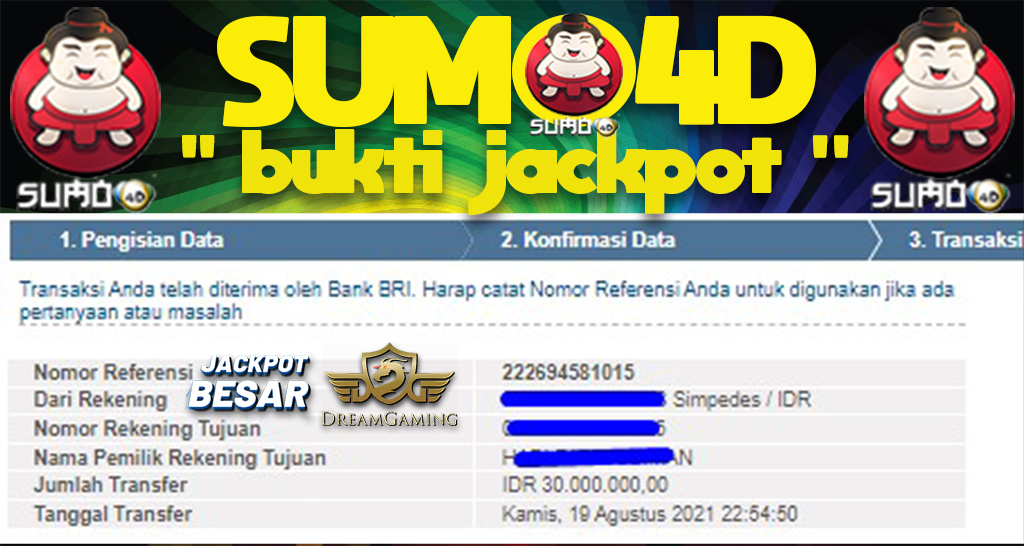 BUKTI JP BERUNTUN DI DG CASINO SUMO4D