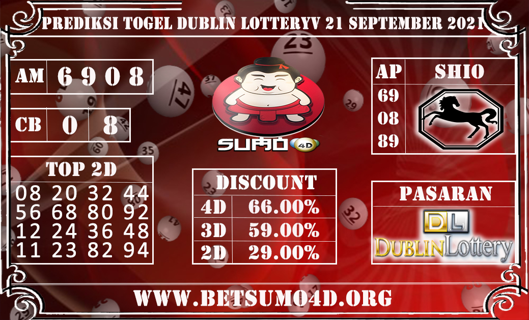 PREDIKSI TOGEL DUBLIN POOLS 21SEPTEMBER 2021