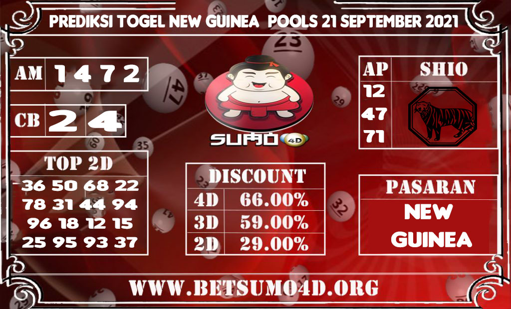 PREDIKSI TOGEL NEW GUINEA POOLS 21 SEPTEMBER