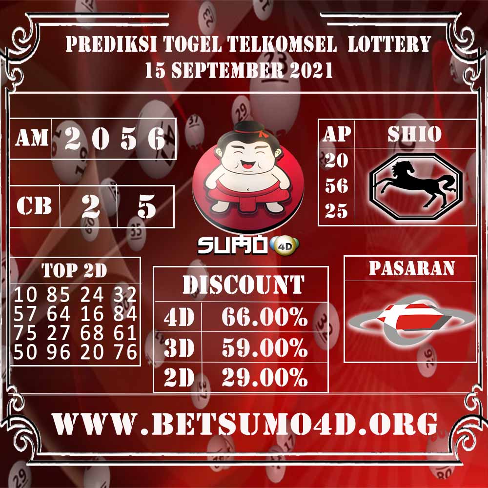 PREDIKSI TOGEL TELKOMSEL POOLS 15 SEPTEMBER 2021