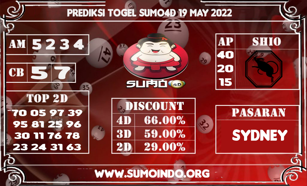 PREDIKSI TOGEL SYDNEY POOLS 19 MAY 2022