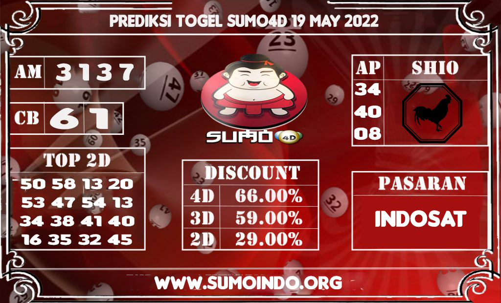 PREDIKSI TOGEL INDOSAT POOLS 19 MAY 2022