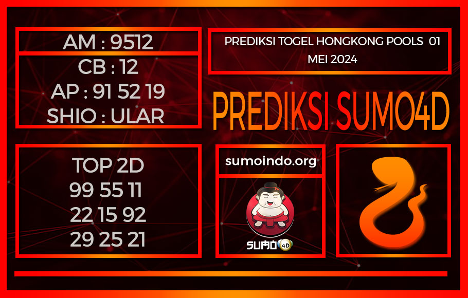 PREDIKSI TOGEL HONGKONG POOLS 01MEI2024