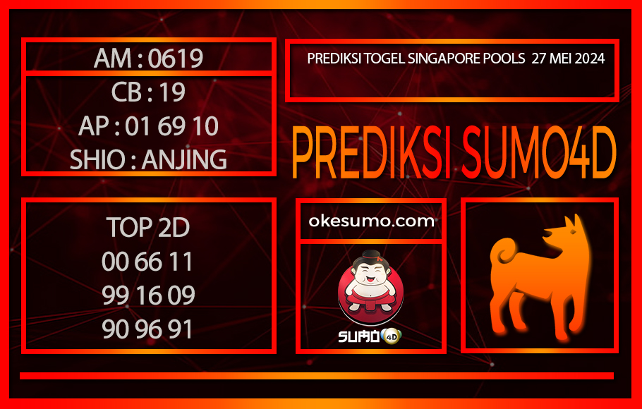 PREDIKSI TOGEL SINGAPORE POOLS 27MEI2024