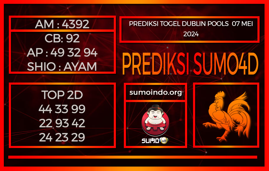 PREDIKSI TOGEL DUBLIN POOLS 07MEI2024