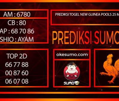 PREDIKSI TOGEL NEW GUINEA POOLS 25MEI2024