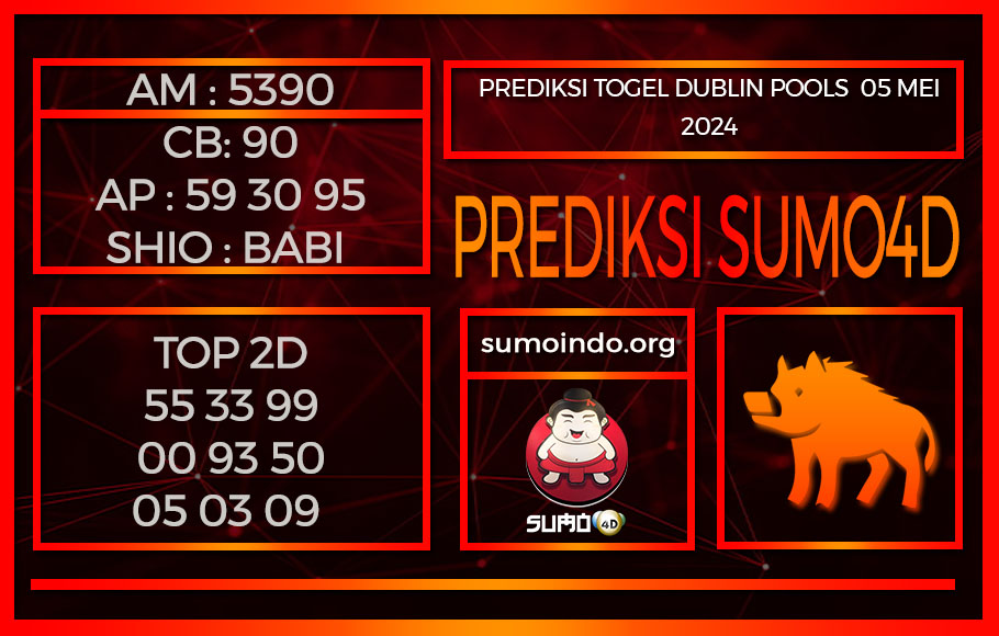 PREDIKSI TOGEL DUBLIN POOLS 05MEI2024