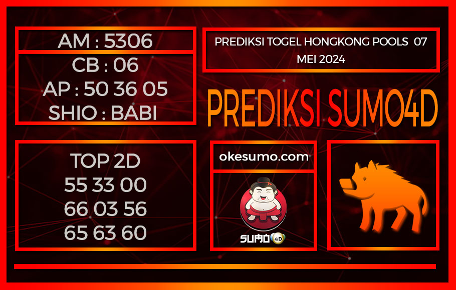 PREDIKSI TOGEL HONGKONG POOLS 07MEI2024