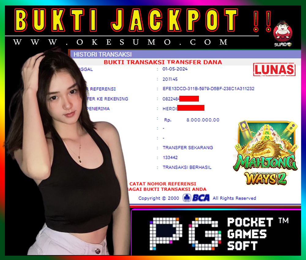 BUKTI JACKPOT PGSOFT 01MEI 2024