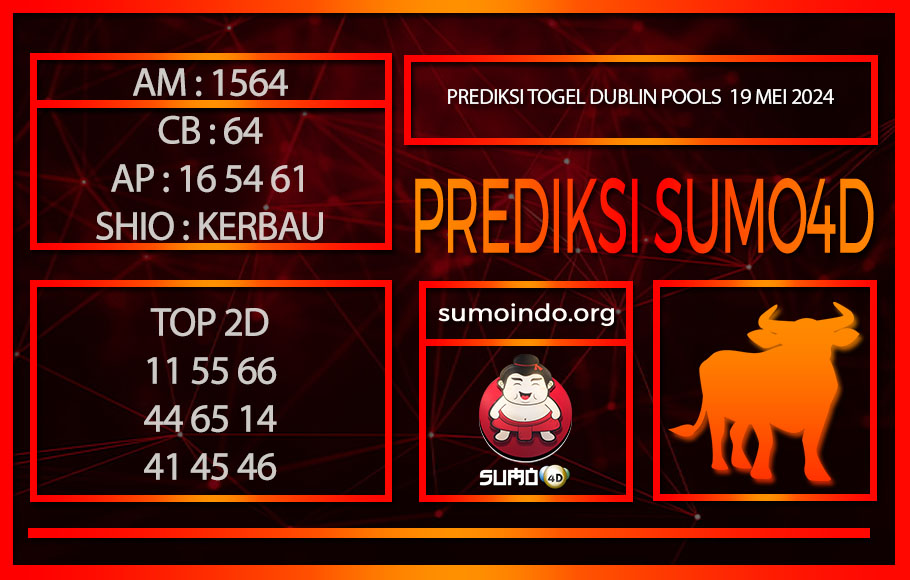 PREDIKSI TOGEL DUBLIN POOLS 19MEI2024