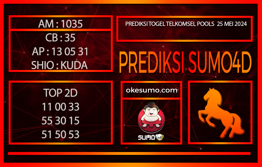 PREDIKSI TOGEL TELKOMSEL POOLS 25MEI2024