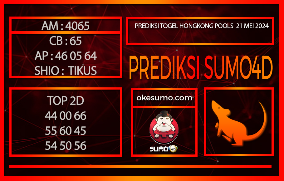 PREDIKSI TOGEL HONGKONG POOLS 21MEI2024