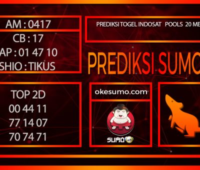 PREDIKSI TOGEL INDOSAT POOLS 20MEI2024