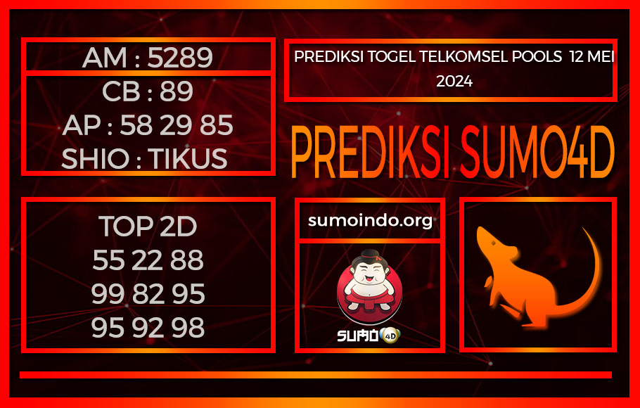 PREDIKSI TOGEL TELKOMSEL POOLS 12MEI2024