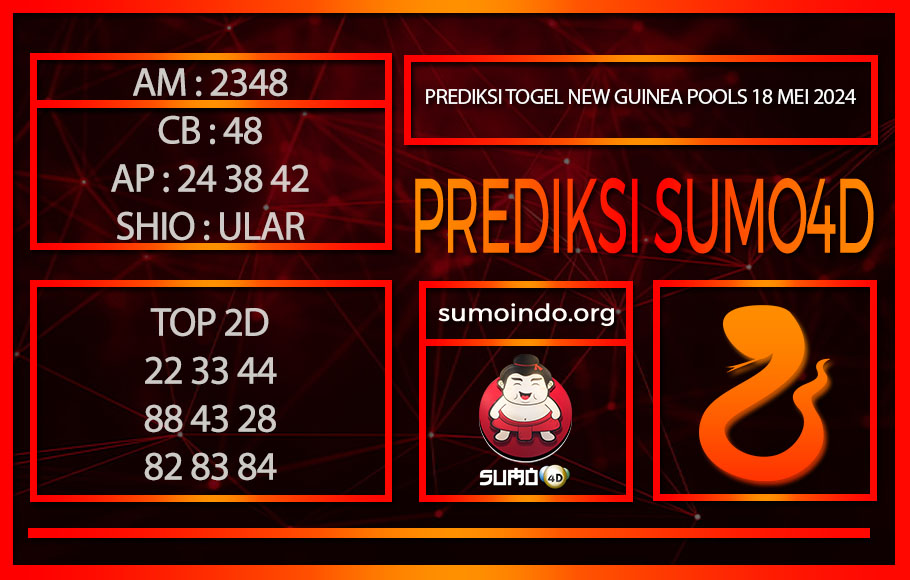 PREDIKSI TOGEL NEW GUINEA POOLS 18MEI2024