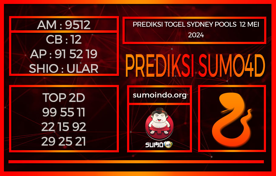 PREDIKSI TOGEL SYDNEY POOLS 12MEI2024