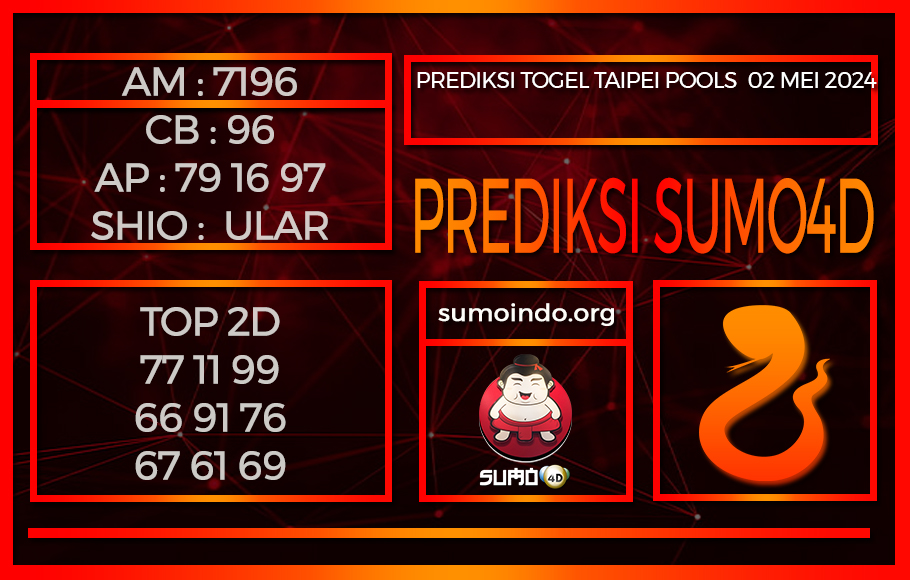 PREDIKSI TOGEL TAIPEI POOLS 02MEI2024