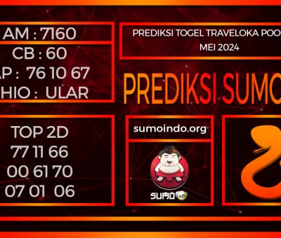 PREDIKSI TOGEL TRAVELOKA POOLS 03 MEI 2024